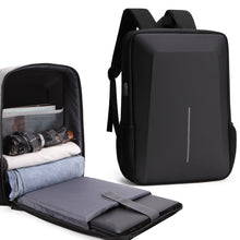 Load image into Gallery viewer, Men Business Shoulder USB External Interface Computer Bag, Color: 8001 Black, 8001 Black, 8001 Gray, 8001 Blue, 8001 Red, 8003 Black, 8003 Gray, 8003 Blue, 8003 Red, 8001-J Black, 8001-J Gray, 8001-J Blue, 8001-J Red