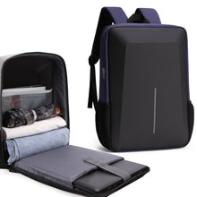 Load image into Gallery viewer, Men Business Shoulder USB External Interface Computer Bag, Color: 8001 Black, 8001 Black, 8001 Gray, 8001 Blue, 8001 Red, 8003 Black, 8003 Gray, 8003 Blue, 8003 Red, 8001-J Black, 8001-J Gray, 8001-J Blue, 8001-J Red