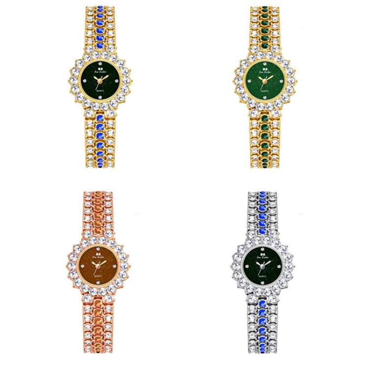 BS Bee Sister FA1580 Sparkling Full Diamond Watch Temperament Women Chain Watch