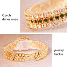 Load image into Gallery viewer, BS Bee Sister FA1580 Sparkling Full Diamond Watch Temperament Women Chain Watch