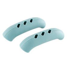 Load image into Gallery viewer, 1 Pair Silicone Pot Handle Insulation Cover Iron Pot Handle Cover, Light Green, Simple Gray, Red