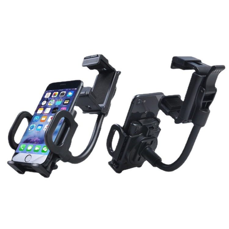 Car Rearview Mirror Hose Bracket Mobile Phone Clip Universal Navigation Bracket, H59+C38