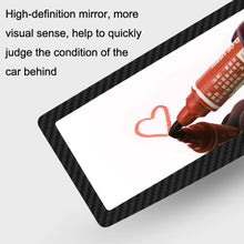 Load image into Gallery viewer, CZC-255 Carbon Fiber Indoor Rearview Mirror Modified Suction Cup Endoscope Auxiliary Mirror, CZC-255(White Mirror)