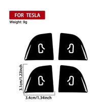Load image into Gallery viewer, For Tesla Model 3 4pcs/ Set B-type Car Window Switch Stickers