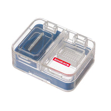Load image into Gallery viewer, Imakara Mini Square Portable Sealed Medicine Cutter Dispenser Box, Red, Green, Blue, White