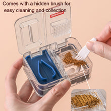 Load image into Gallery viewer, Imakara Mini Square Portable Sealed Medicine Cutter Dispenser Box, Red, Green, Blue, White