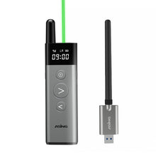 Load image into Gallery viewer, ASiNG A10 Green Light PPT Page Turning Pen Remote Control Presentation Pen, Capacity:, A10 128M (Gray), A10 32G (Gray)