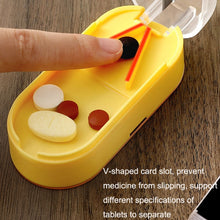 Load image into Gallery viewer, Home Convenient Transparent Tablet Divider Compartments Medicine Boxes, Yellow, Green, Pink, Orange
