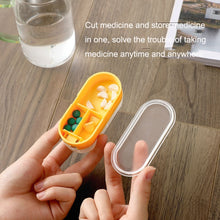 Load image into Gallery viewer, Home Convenient Transparent Tablet Divider Compartments Medicine Boxes, Yellow, Green, Pink, Orange