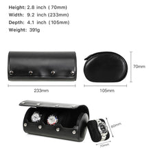 Load image into Gallery viewer, CONTACTS FAMILY Outdoor Convenient Leather Watch Storage Box, CF1135