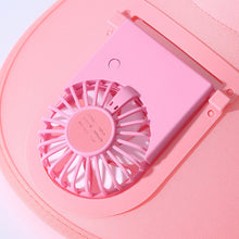 Load image into Gallery viewer, USB Rechargeable Fan Hat Summer Sunshade Large Brim Empty Top Sun Hat