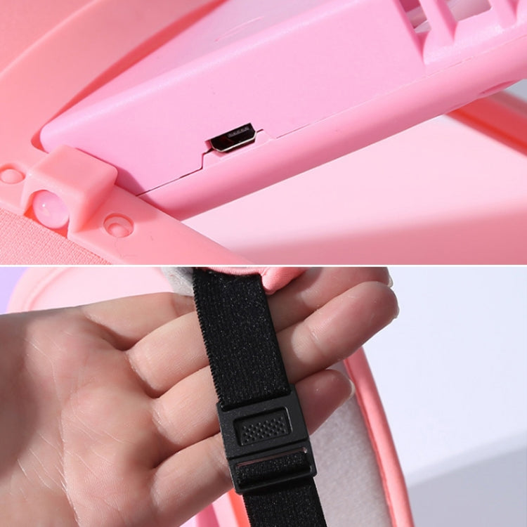 USB Rechargeable Fan Hat Summer Sunshade Large Brim Empty Top Sun Hat