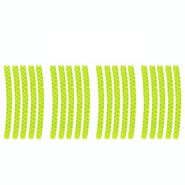 10pcs /Set Car Wheel Reflective Stickers 3D Personal Decoration Tire Warning Stickers