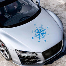 Load image into Gallery viewer, D-336 Car Compass Graphic Sticker Hood Car Body Universal Sticker, D-336