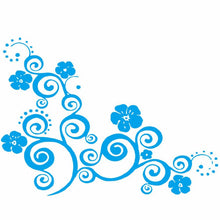 Load image into Gallery viewer, D-908 Summer Flower Totem PVC Car Hood Sticker, D-908