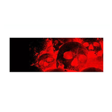 Load image into Gallery viewer, D-954 Flame Skeleton Rear Window Pattern Sticker Truck SUV Behind Wind Glass Stickers, D-954 Red