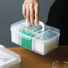 Load image into Gallery viewer, Portable Medicine Box Home Medicine Plastic Storage Box, Style:, Separate Small, High Small, Long Large