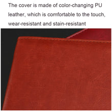 Load image into Gallery viewer, WZJZ0101 PU Leather Thickened Notebook, A5, B5