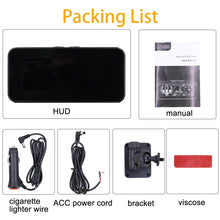 Load image into Gallery viewer, Car HUD Level Slope GPS Compass Altitude Display, M60