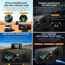 Load image into Gallery viewer, Car HUD Level Slope GPS Compass Altitude Display, M60