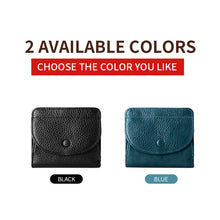 Load image into Gallery viewer, TP-195 Genuine Leather Natural Tumbled Buckle Coin Purse
