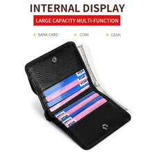 Load image into Gallery viewer, TP-195 Genuine Leather Natural Tumbled Buckle Coin Purse