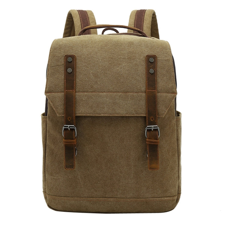 Business Large Capacity Canvas Backpack Outdoor Leisure Travel Computer Bag