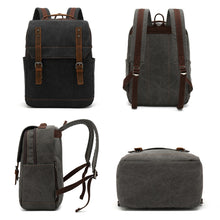 Load image into Gallery viewer, Business Large Capacity Canvas Backpack Outdoor Leisure Travel Computer Bag