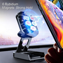 Load image into Gallery viewer, Vehicle Bracket Magnetic Navigation Bracket, Folding Black, Folding Silve