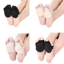 Load image into Gallery viewer, Pair Anti-Friction Half Palm Sponge Invisible Five-Finger Socks