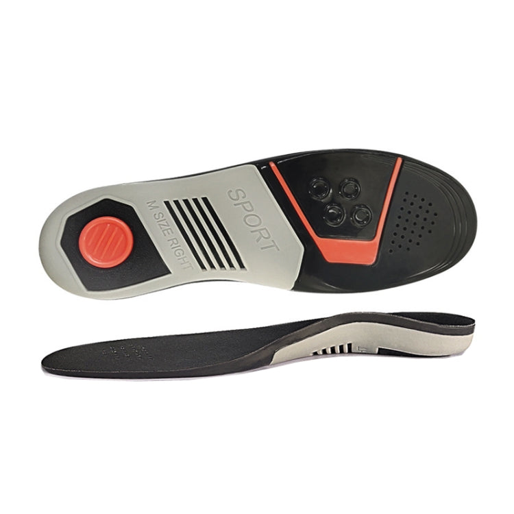 Sports And Casual Insoles TPE Shock Absorption Massage Arch Support Insoles, Size: S