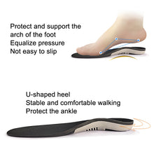 Load image into Gallery viewer, Sports And Casual Insoles TPE Shock Absorption Massage Arch Support Insoles, Size: S
