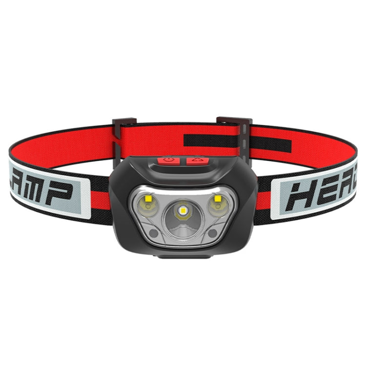Outdoor Glare Small Headlight Plastic Fishing Head Wearing Light, TD140