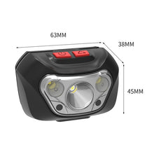 Load image into Gallery viewer, Outdoor Glare Small Headlight Plastic Fishing Head Wearing Light, TD140