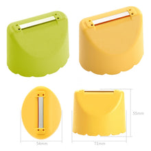 Load image into Gallery viewer, Kitchen Splash Resistant Stainless Steel Home Fruit Peeler, 5PCS Lemon Yellow, 5PCS Apple Green