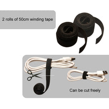 Load image into Gallery viewer, Desktop Data Cable Organizer Storage Winder Combination Set, 119 In 1, Zipper:126 In 1, Network Pipe:126 In 1
