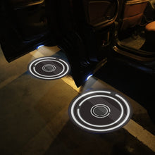 Load image into Gallery viewer, LED Infrared Induction Car Door Welcome Light Night Projection Ambient Light, Energy Circle (Blue), Energy Circle (White), Energy Circle (Yellow), Cat Claw (Yellow), Radish (Yellow), Drink (Yellow), Drink (Purple), Honor (Yellow), Honor (Purple)       ...