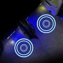 Load image into Gallery viewer, LED Infrared Induction Car Door Welcome Light Night Projection Ambient Light, Energy Circle (Blue), Energy Circle (White), Energy Circle (Yellow), Cat Claw (Yellow), Radish (Yellow), Drink (Yellow), Drink (Purple), Honor (Yellow), Honor (Purple)       ...