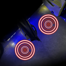 Load image into Gallery viewer, LED Infrared Induction Car Door Welcome Light Night Projection Ambient Light, Energy Circle (Blue), Energy Circle (White), Energy Circle (Yellow), Cat Claw (Yellow), Radish (Yellow), Drink (Yellow), Drink (Purple), Honor (Yellow), Honor (Purple)       ...