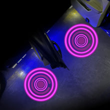 Load image into Gallery viewer, LED Infrared Induction Car Door Welcome Light Night Projection Ambient Light, Energy Circle (Blue), Energy Circle (White), Energy Circle (Yellow), Cat Claw (Yellow), Radish (Yellow), Drink (Yellow), Drink (Purple), Honor (Yellow), Honor (Purple)       ...