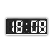 Load image into Gallery viewer, LED Bedside Alarm Clock Battery Plug-In Dual-Purpose Clock, 6628 White, 6628 Blue, 6628 Orange