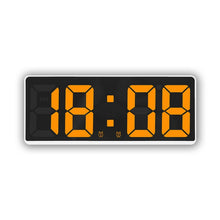 Load image into Gallery viewer, LED Bedside Alarm Clock Battery Plug-In Dual-Purpose Clock, 6628 White, 6628 Blue, 6628 Orange