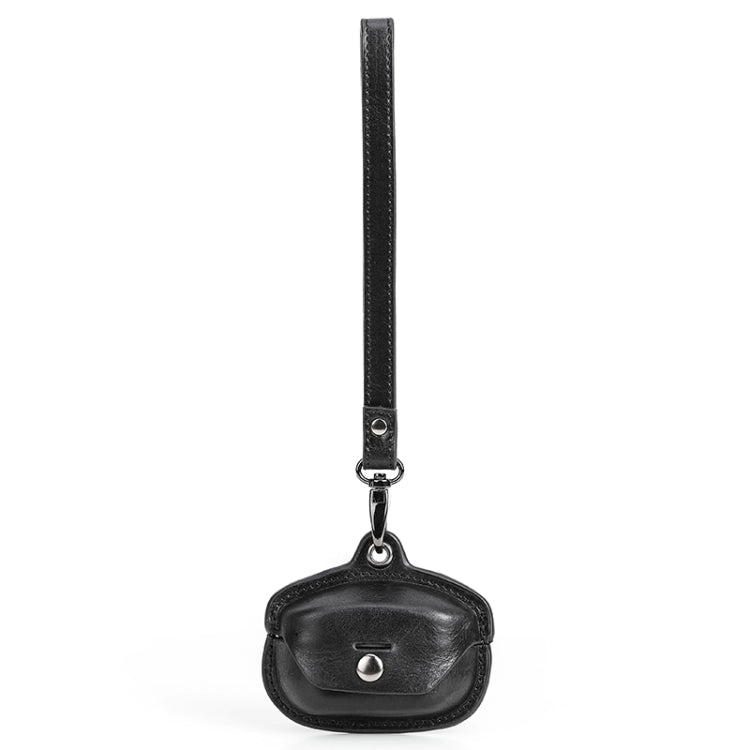 Crazy Horse Leather Wireless Bluetooth Earphone Cover For Sony WF-1000XM4