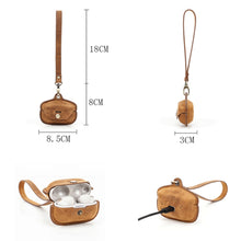 Load image into Gallery viewer, Crazy Horse Leather Wireless Bluetooth Earphone Cover For Sony WF-1000XM4