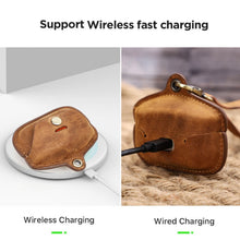 Load image into Gallery viewer, Crazy Horse Leather Wireless Bluetooth Earphone Cover For Sony WF-1000XM4