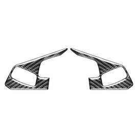For Chevrolet Corvette C8 2pcs /Set Steering Wheel Button Frame Sticker