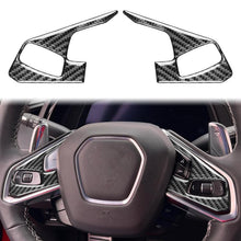 Load image into Gallery viewer, For Chevrolet Corvette C8 2pcs /Set Steering Wheel Button Frame Sticker