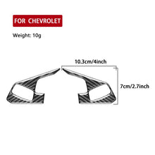 Load image into Gallery viewer, For Chevrolet Corvette C8 2pcs /Set Steering Wheel Button Frame Sticker