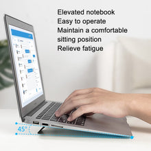 Load image into Gallery viewer, Portable Folding Notebook Computer ABS Bracket, ABS White, ABS Black