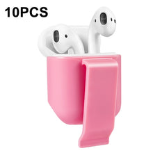 Load image into Gallery viewer, 10 PCS Portable Headset Waist Hanging Protective Cover, Suitable For AirPods 2, Waist Hanging White, Waist Hanging Pink, Waist Hanging Red, Waist Hanging Black, Waist Hanging Navy, Waist Hanging Gray